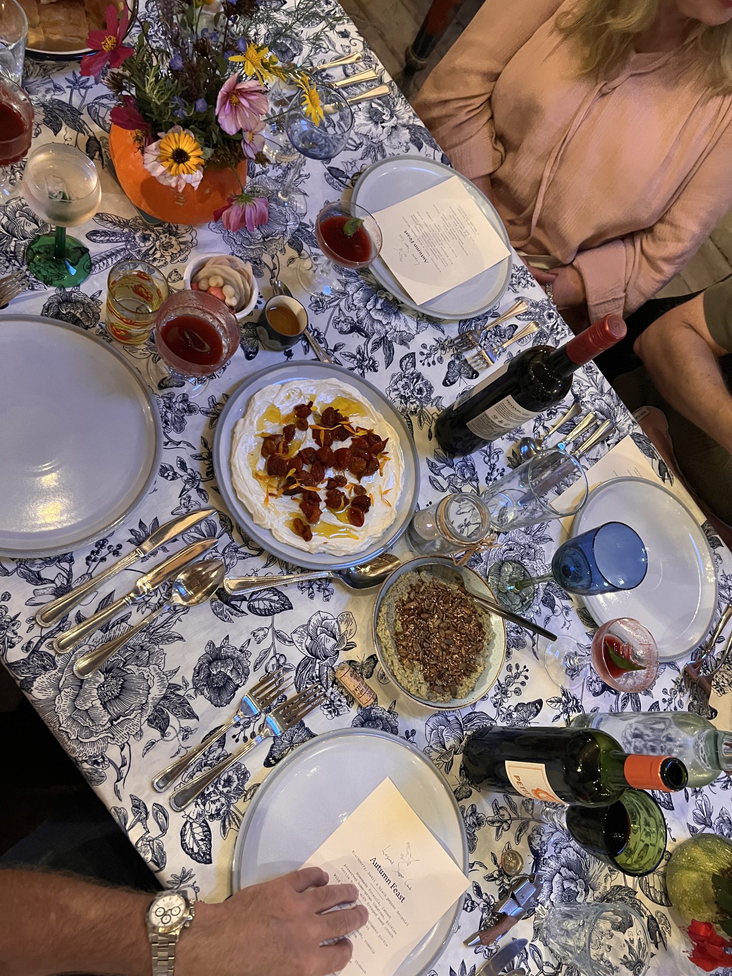 Table at Leyland Supper Club