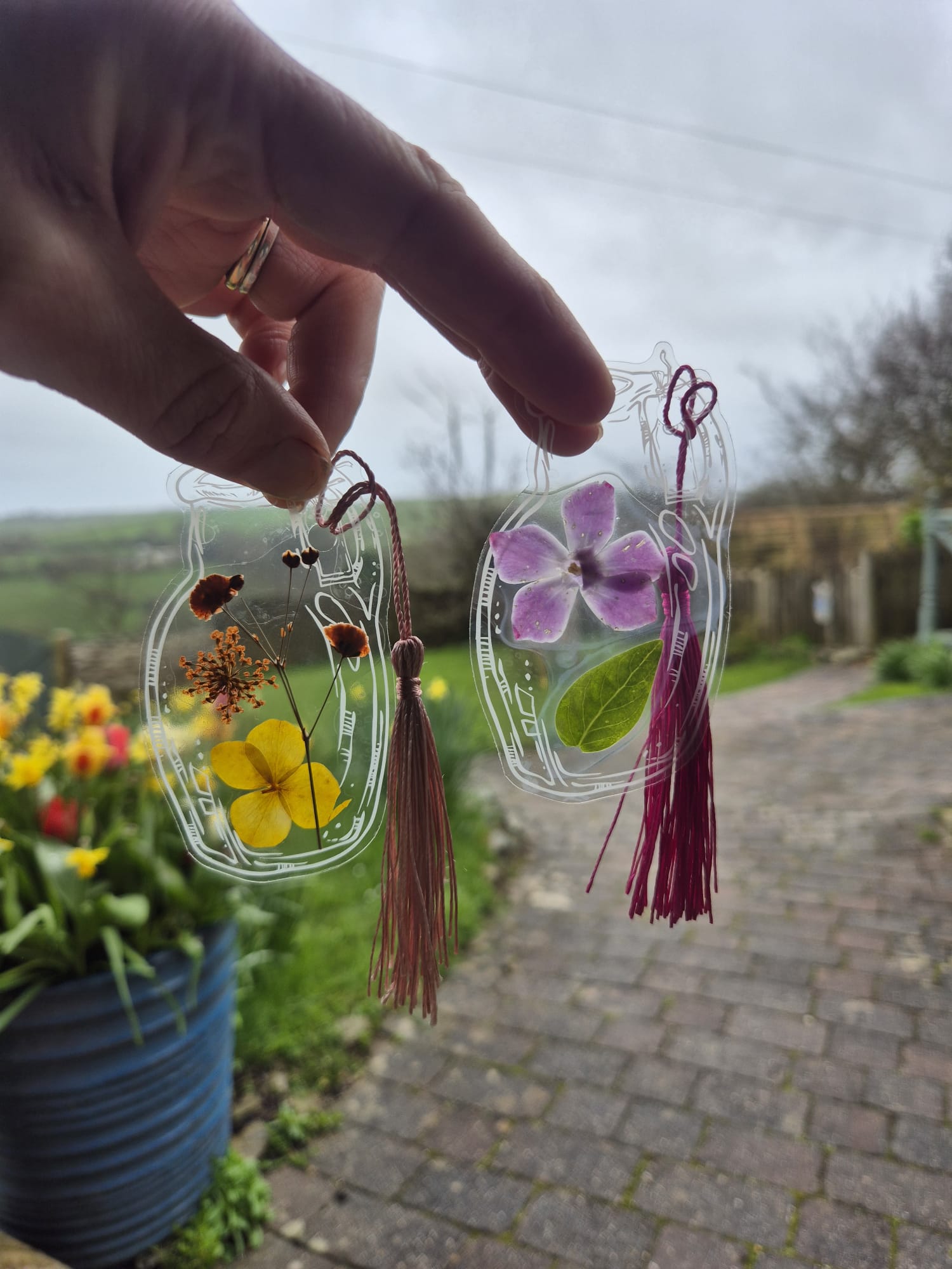 Woodland craft club at Treworgey