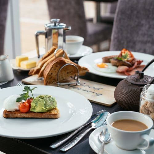Talland Bay hotel breakfast