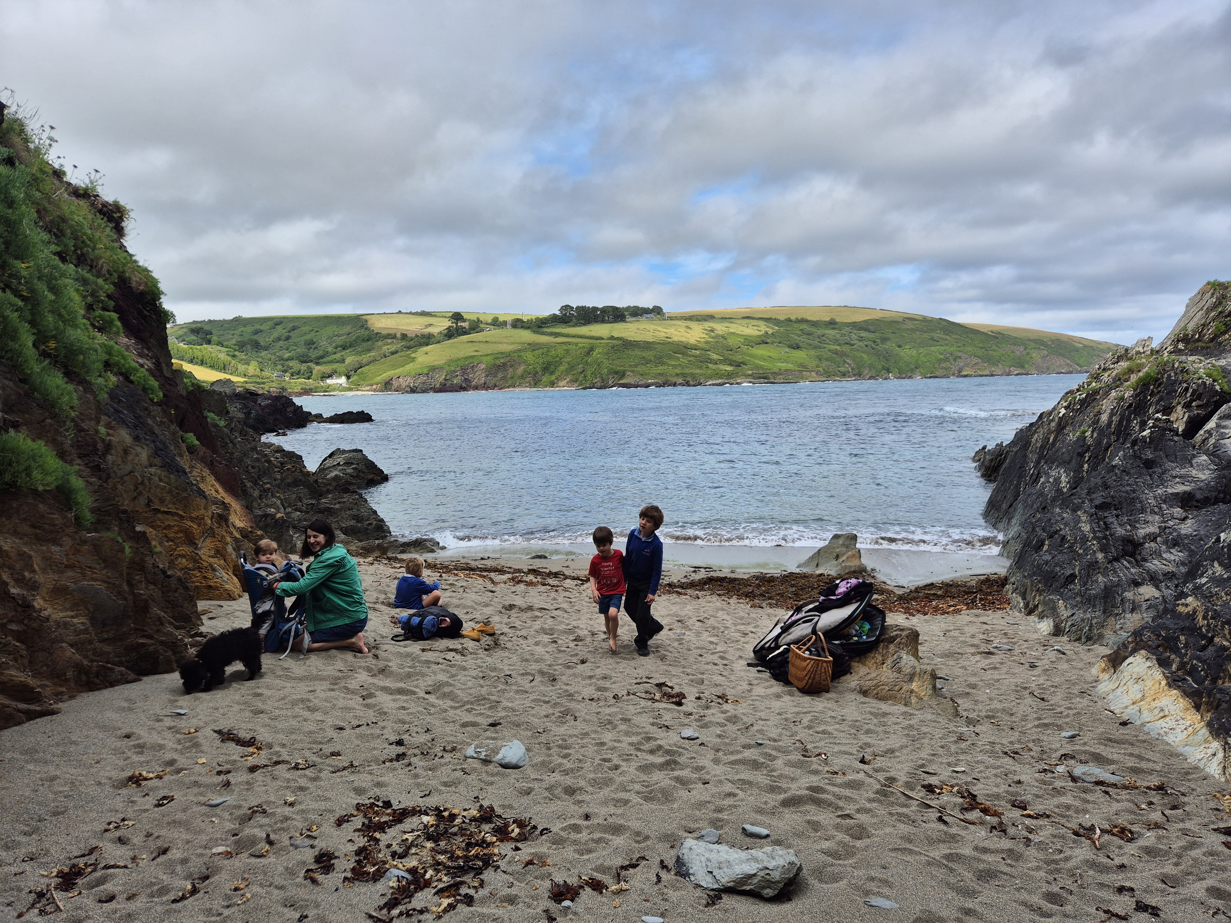 Little hidden beach near Talland