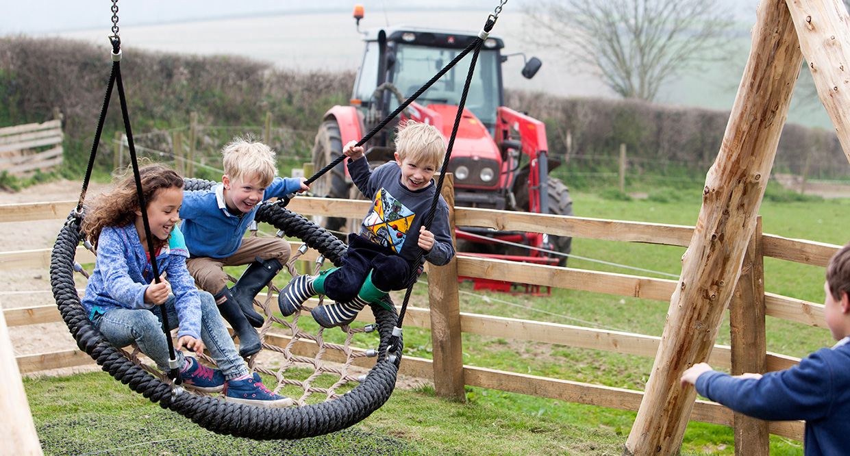 Family holidays on the farm in Cornwall